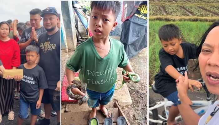 Dika Bocah Banjaran Pemburu Ular yang Diburu Panji Petualang dan Dede Inoen