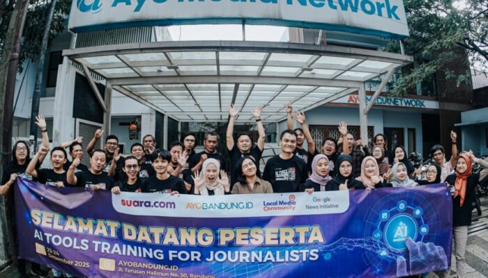 Capacity Building, Puluhan Media Lokal Ikuti Retret Google AI Tools for Journalist