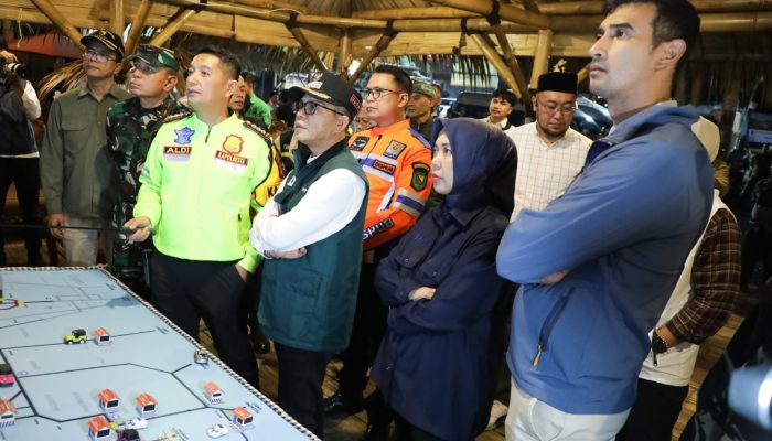 Kang DS dan Kapolresta Bandung Pastikan Pengamanan Mudik Siap, Pos Lembur Kaheman Jadi Inovasi Layanan