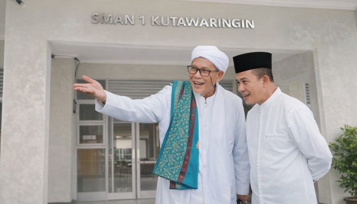 Perjuangan Kang DS Hadirkan Sekolah Baru Terwujud, SMAN 1 Kutawaringin Resmi Berdiri