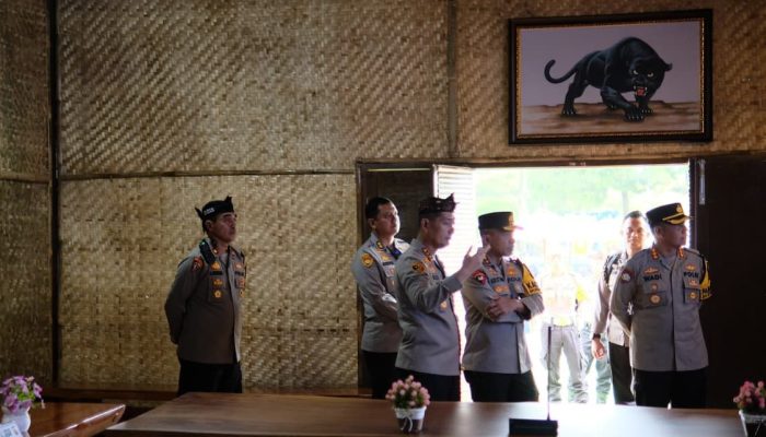 Keren! Selain Digitalisasi, Pos Terpadu Nagreg Polresta Bandung Juga Bernuansa Kearifan Lokal