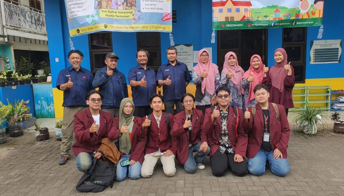 DKV FIK Tel-U Implementasikan Merdeka Belajar Prodi, Tim Graphic Illustrator Terjun ke TK dan RA