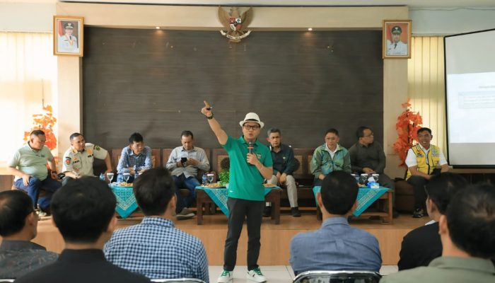 Bupati KDS Gercep Tangani Banjir Panyadap Secara Pentahelix, Dana Awal Rp150 Juta Terkumpul