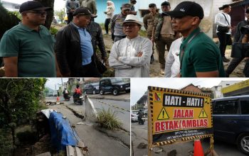 Demi Keselamatan, KDS Perintahkan Perbaikan Segera Jalan Nanjung yang Amblas