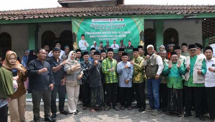 Bupati KDS Bernostalgia, Impian Warga Paseh Miliki Masjid Besar Kini Mulai Terwujud