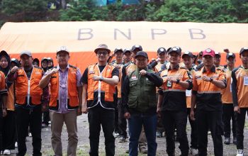 BAZNAS Kabupaten Bandung Gelar Pelatihan dan Pengukuhan Relawan BTB di Gunung Puntang