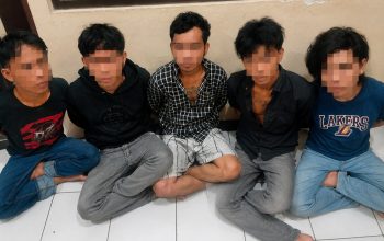 Gerak Cepat Polresta Bandung, 5 Pelaku Begal WNA Cina Dibekuk