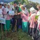 Camat Gugum Ajak Rawat Pohon yang Ditanam Fatayat Rancaekek di DAS Citarik