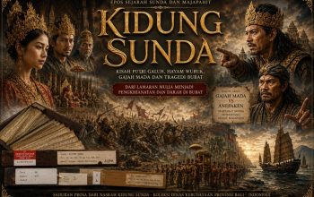 Kidung Sunda (2): Gambar Putri Galuh di Hadapan Para Raja