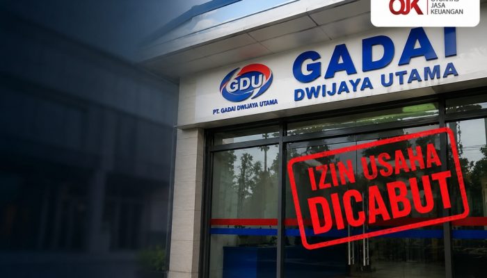 Jaga Kepercayaan Masyarakat, OJK Jabar Cabut Izin Usaha PT Gadai Dwijaya Utama