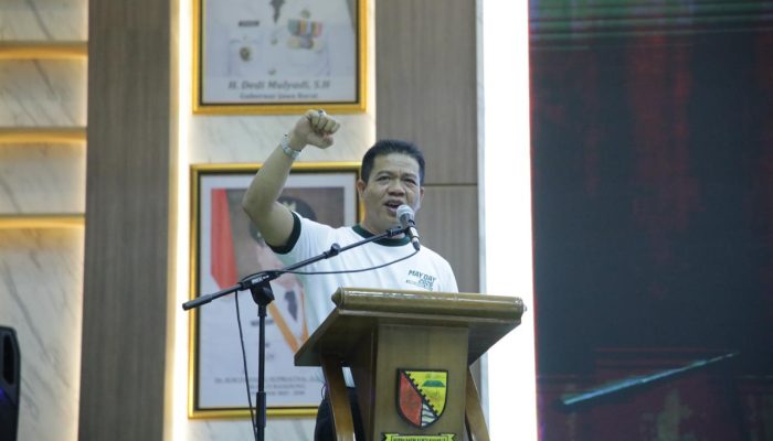 May Day Kabupaten Bandung Selalu Kondusif, KDS Perkuat Kolaborasi Buruh dan Pengusaha