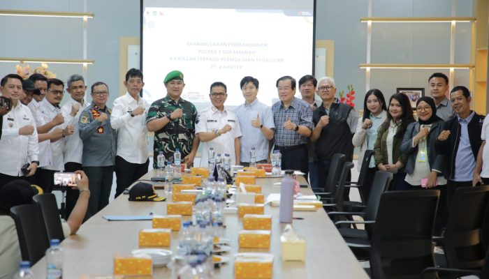 KDS Apresiasi Kahatek Siapkan Lahan 1,4 Hektare untuk Pembangunan Polder Banjir Sukamanah