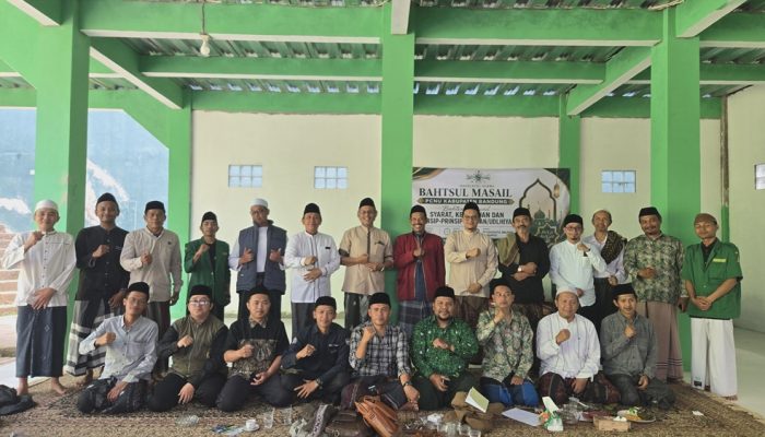 LBMNU Kabupaten Bandung Bedah Fikih Kurban di Ponpes Barokatul Waalidain Soreang
