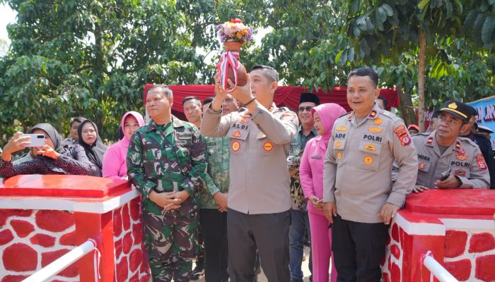 Jembatan Merah Putih Presisi Dibuka, Kombes Aldi Permudah Mobilitas Warga Cicalengka