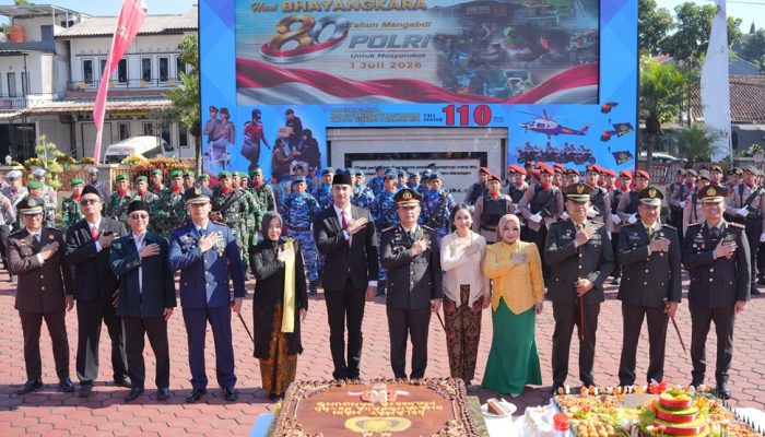 Polresta Bandung Tegaskan Komitmen Tingkatkan Pelayanan di Hari Bhayangkara ke-80