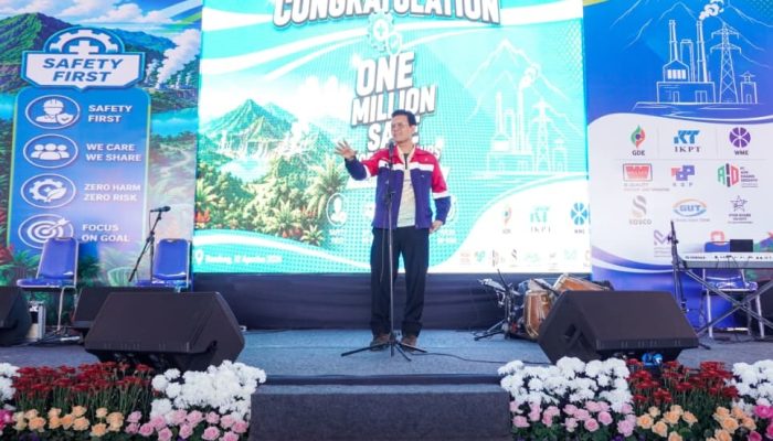 PLTP Patuha Unit 2 Catat Satu Juta Jam Kerja Selamat, Proyek Capai 75,43 Persen