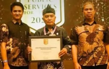 Disperdagin Kabupaten Bandung Raih Public Service Award Jabar 2026