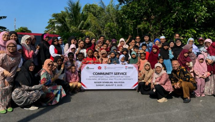 Dosen FKS Tel-U Bersama FORKOMMI Malaysia dan Sanggar Bimbingan Broga Perkuat Kolaborasi Internasional melalui Pengabdian kepada Masyarakat