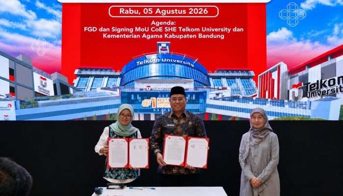 Telkom University Gandeng Kemenag Kabupaten Bandung Perkuat Tata Kelola Ekonomi Pesantren