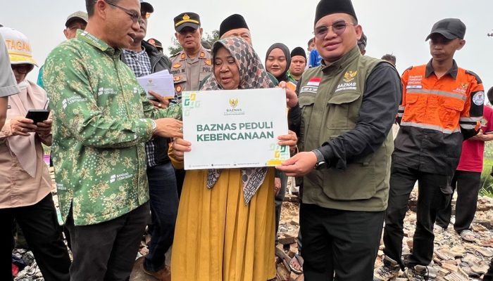 Ketika Rumah Menjadi Abu, BAZNAS Kab Bandung Jaga Harapan Warga Pacet