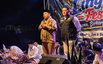 Linggaria Festival Hari Kedua, BAZNAS Serahkan Santunan untuk Puluhan Anak Yatim dan Dhuafa