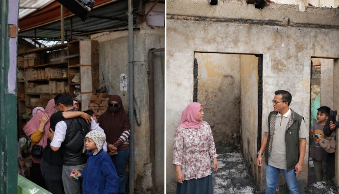 KDS Turun Langsung ke Korban Kebakaran, Minta Evaluasi Instalasi Listrik di Kabupaten Bandung