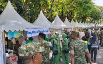 Bazar Murah Kodam Siliwangi Diserbu Warga, Sayuran Serba Rp5 Ribu