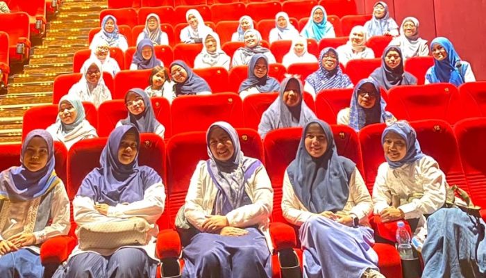 Fatayat NU Bandung Raya Nobar Ibadah dan Cinta, Susanti: Banyak Pesan Moral dan Spiritual