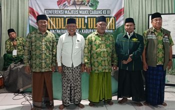 Ending Jauharudin Pimpin Lagi MWC NU Rancaekek, Sekretaris PCNU: Dinamika Kader Luar Biasa