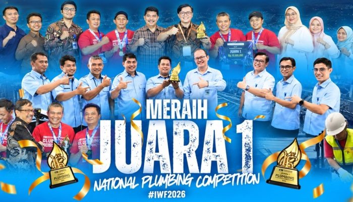 Tukang Ledeng Tirta Raharja Jadi yang Terbaik Nasional, Teddy: Kompetensi SDM Jadi Kunci Pelayanan