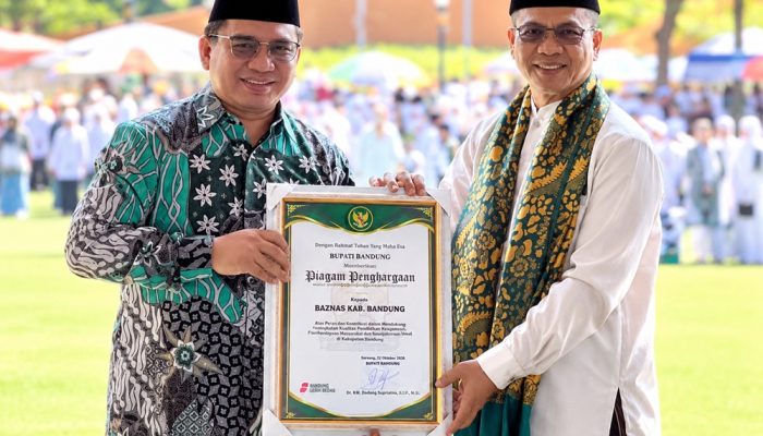 Peringati HSN, BAZNAS Kabupaten Bandung Dorong Santri Jadi Pemimpin Masa Depan dan Benteng Moral Bangsa