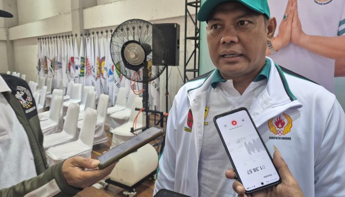 Ketua KONI Kabupaten Bandung Tetap Optimistis, 58 Cabor Dikerahkan untuk Kejar 100 Emas