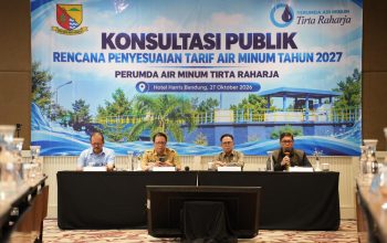 Perumda Tirta Raharja Buka Ruang Dialog Publik, Bahas Rencana Penyesuaian Tarif Air Minum 2027