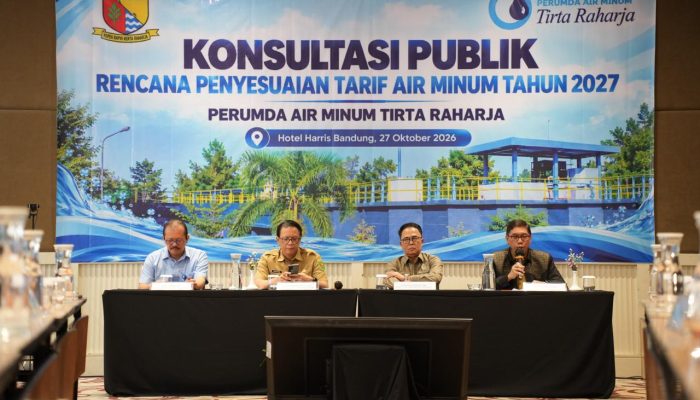 Perumda Tirta Raharja Buka Ruang Dialog Publik, Bahas Rencana Penyesuaian Tarif Air Minum 2027