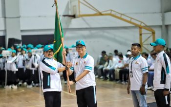Targetkan 100 Medali Emas Porprov Jabar, Kabupaten Bandung Lepas 1.464 Personel Kontingen